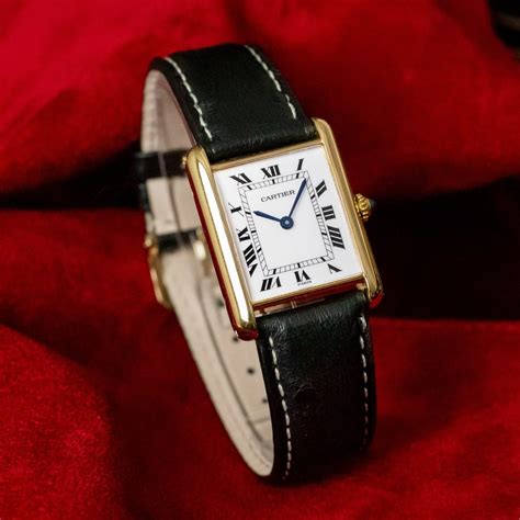 montre vintage cartier